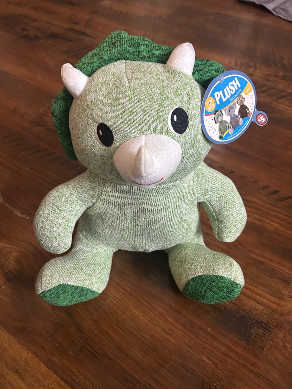 Plush stuffed Rhino  about 12 inches tall so cute and cuddly
